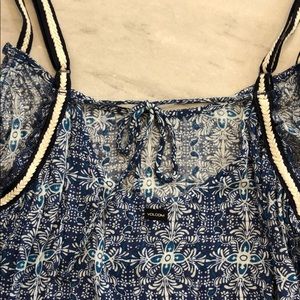 Volcom women’s tank top blue size small